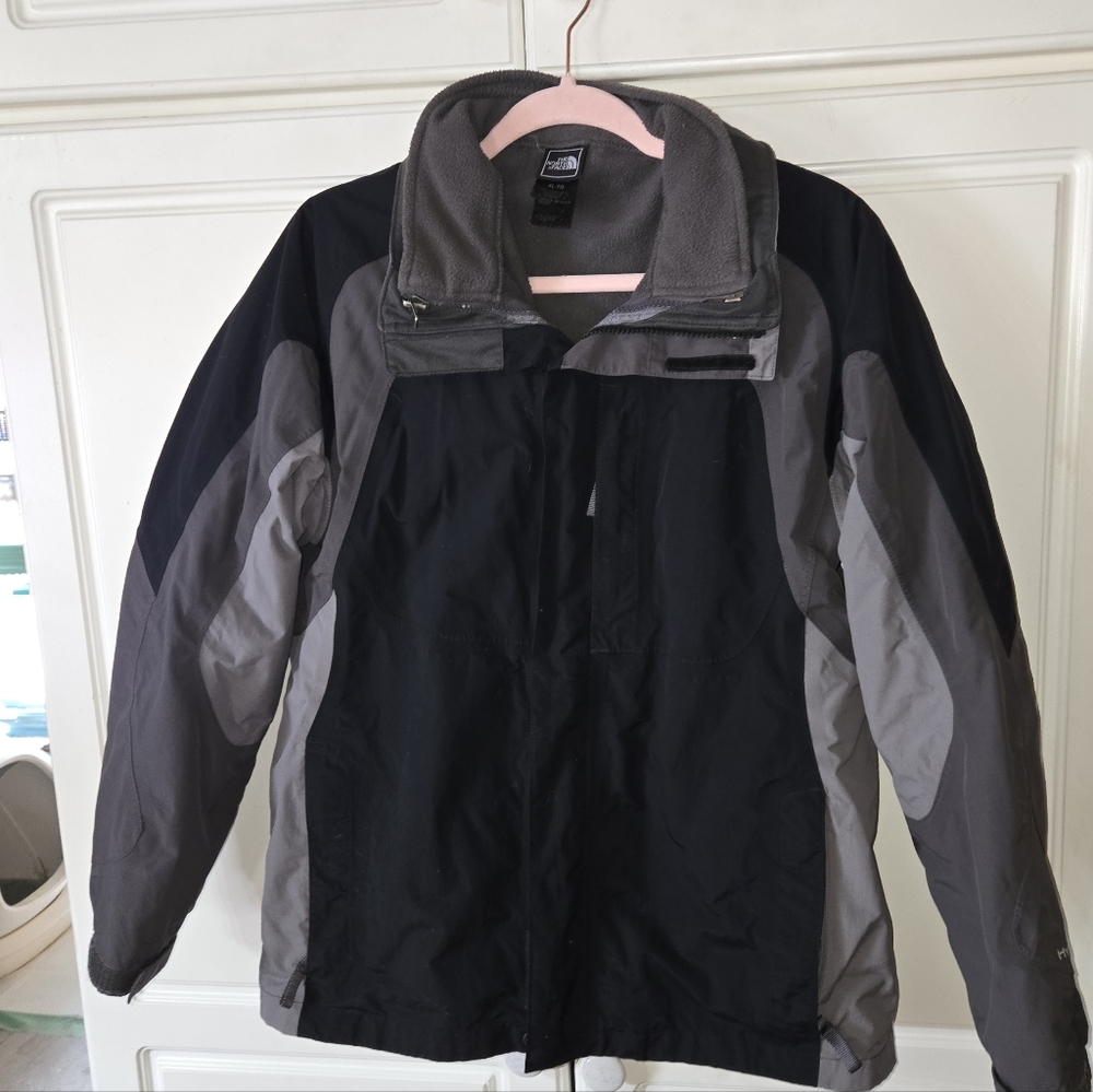 The North Face Black and Gray Jacket